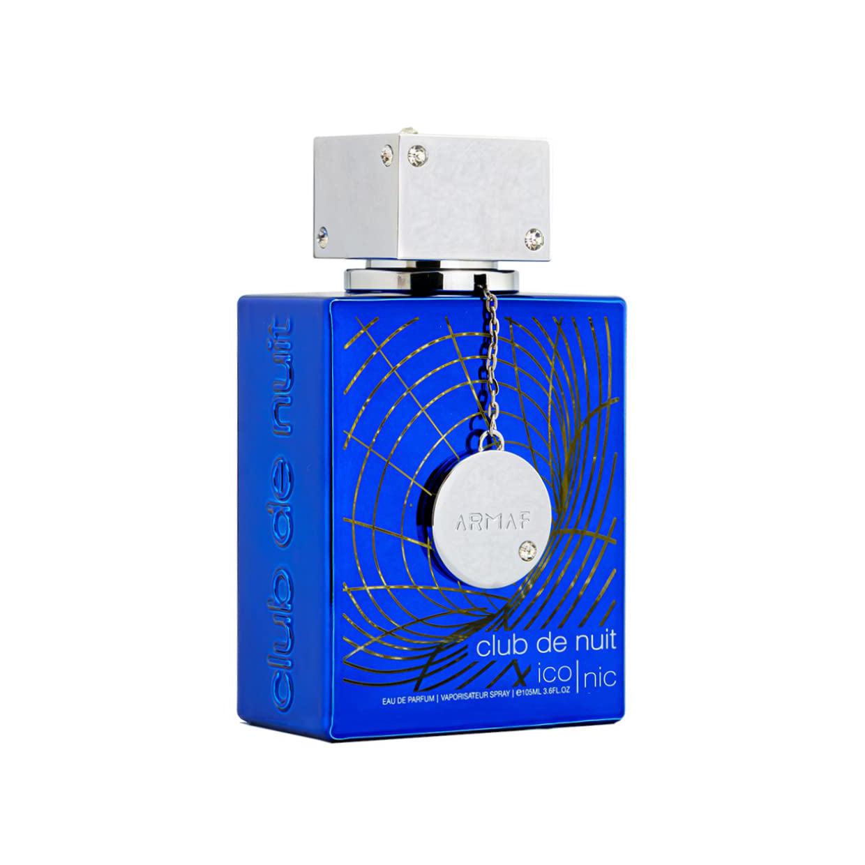 Armaf Club De Nuit Blue Iconic EDP Spray 3.6 Oz  For MEN