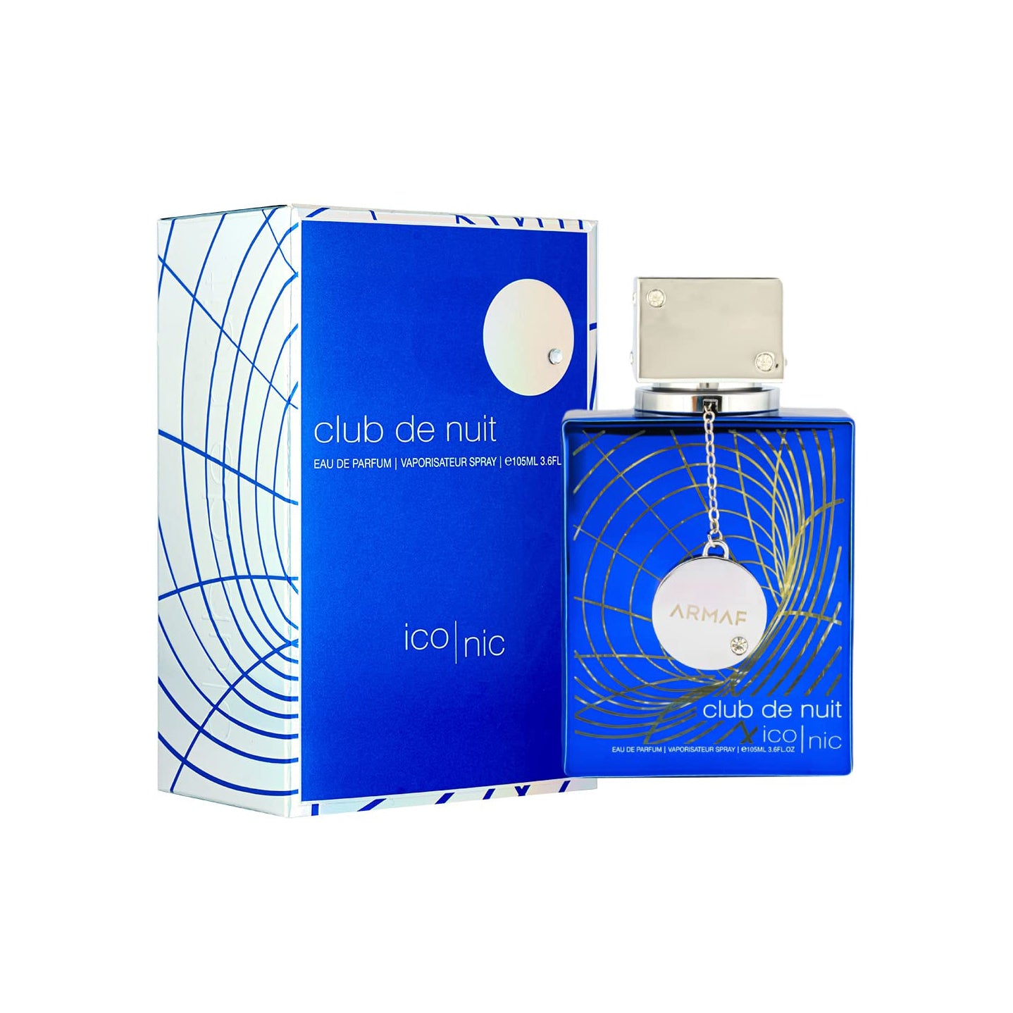 Armaf Club De Nuit Blue Iconic EDP Spray 3.6 Oz  For MEN