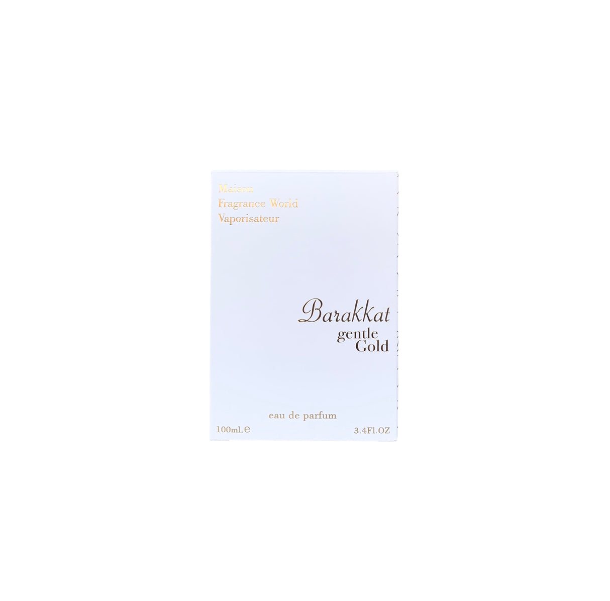 Barakkat Gentle Gold by Fragrance World EDP Spray 3.4 oz For Men