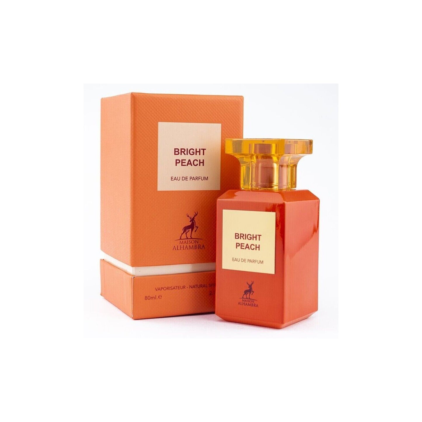 Bright Peach by Maison Alhambra EDP Spray 2.7 oz For Women