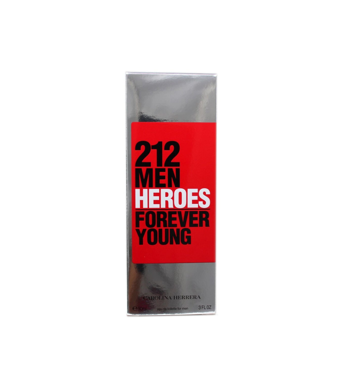 Carolina Herrera 212 Heroes Forever Young EDT Spray 3.0 oz For Men