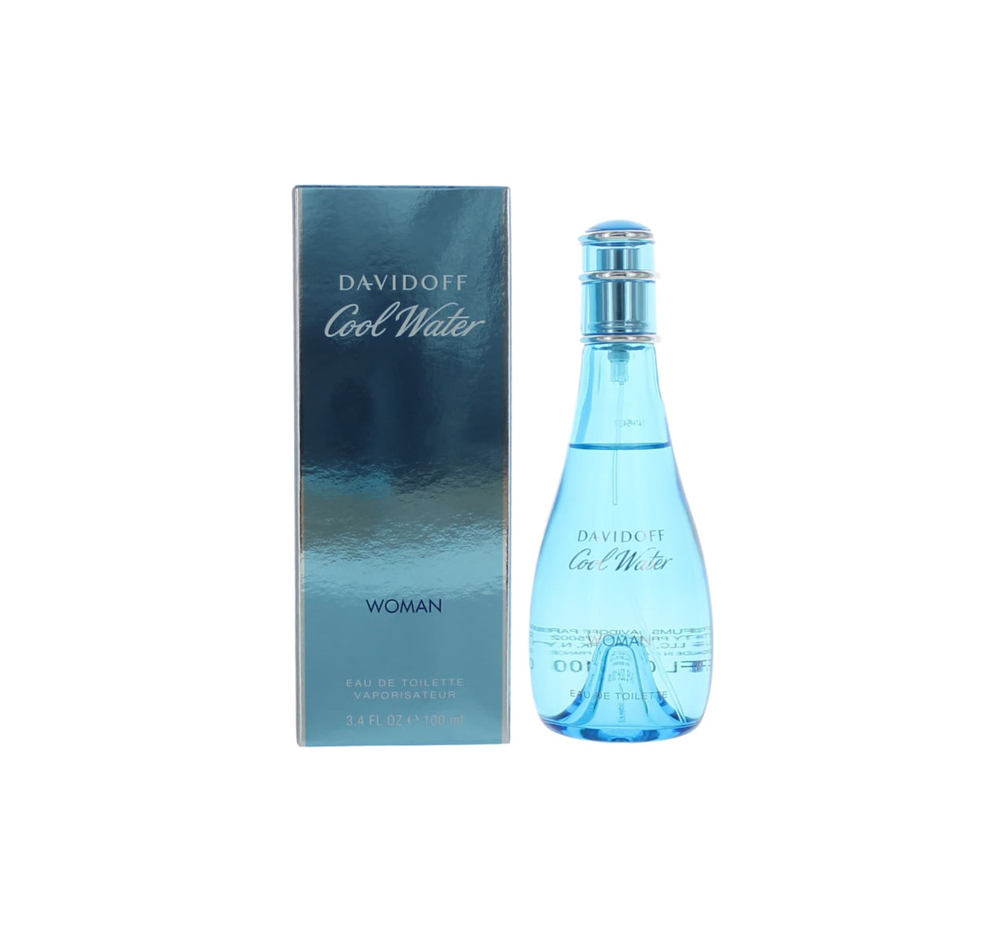 Cool Water Perfume by Davidoff 3.4 oz EDT Spray for Women