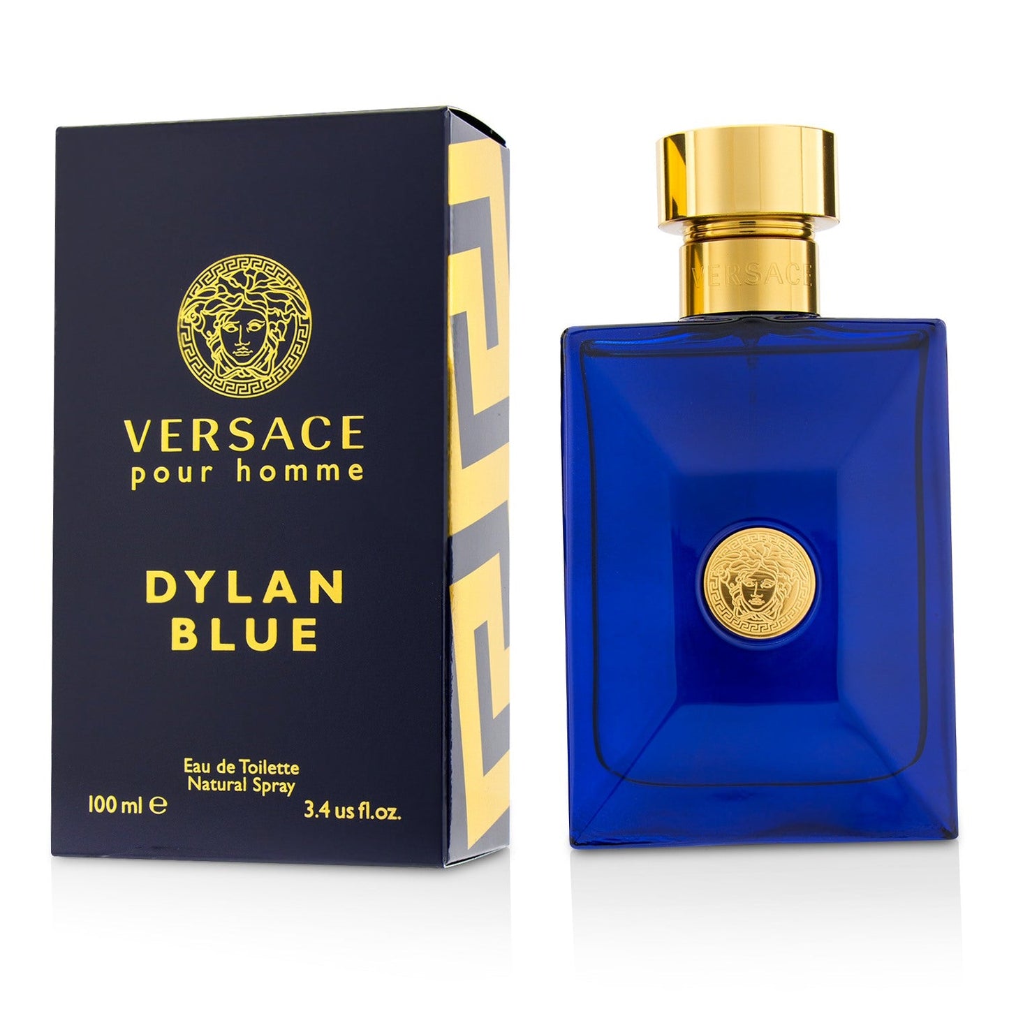 Dylan Blue Men 3.4 oz EDT Spay by Versace