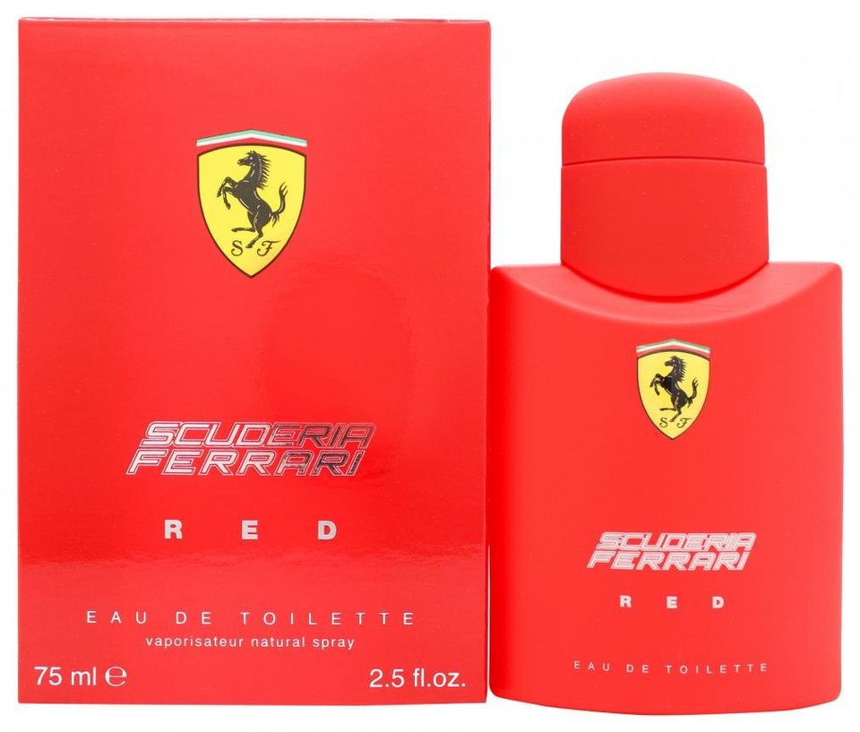 Ferrari Scuderia Ferrari Red Eau De Toilette 75ml Spray