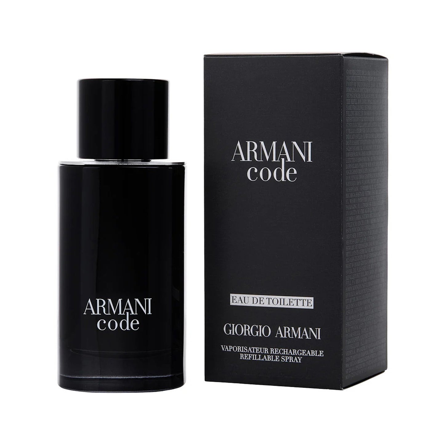 Giorgio Armani Armani Code , 2.5 oz EDT Spray (Refillable)