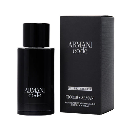 Giorgio Armani Armani Code , 2.5 oz EDT Spray (Refillable)