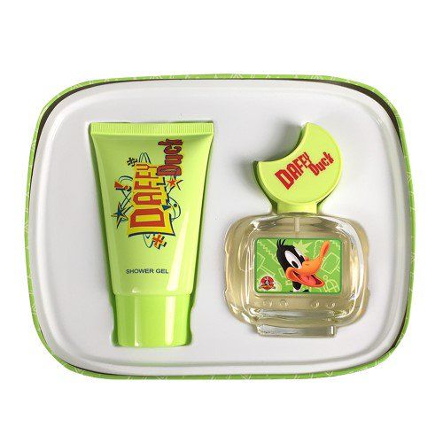 Gift Set Daffy Duck Tin Can 2 pcs EDT + Shower Gel by Looney Tunes