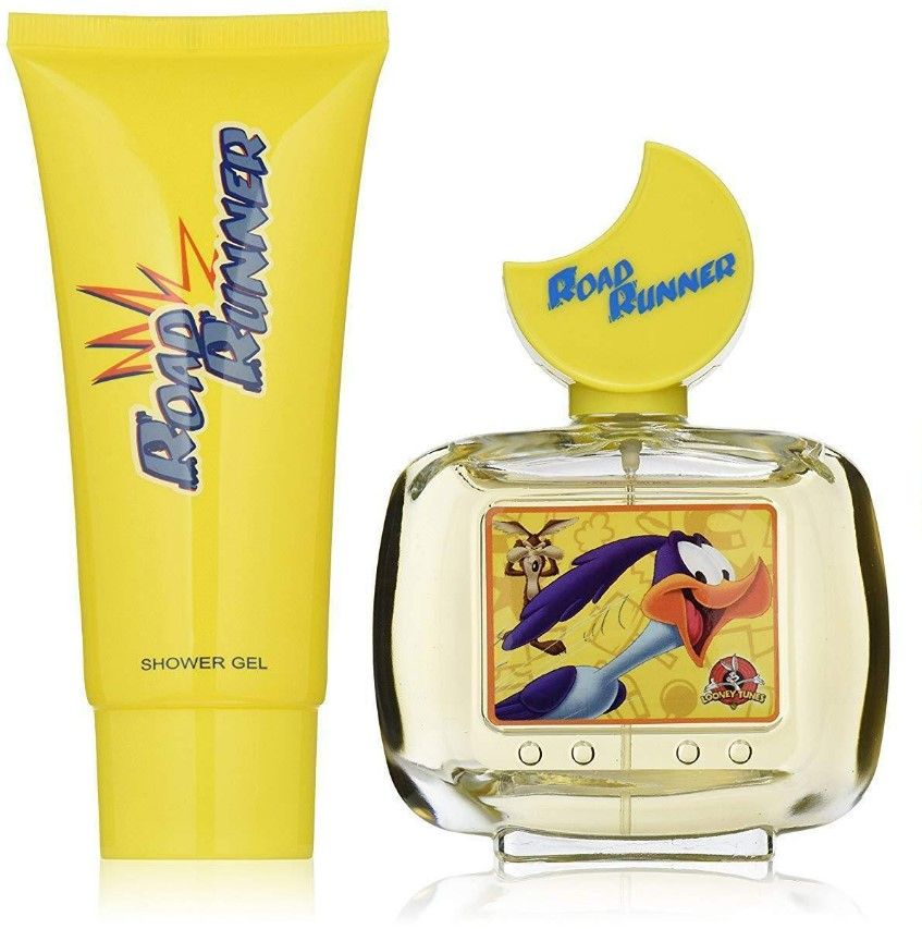 Gift Set Road Runner Tin Can 2 pcs EDT + Shower Gel Looney Tunes