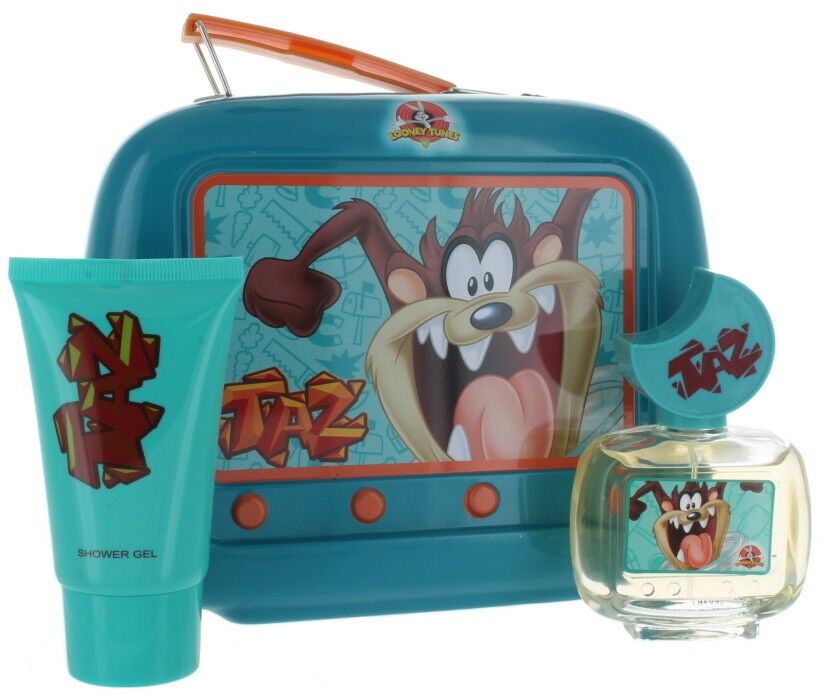 Gift Set Taz Tin Can 2 pcs EDT + Shower Gel Looney Tunes