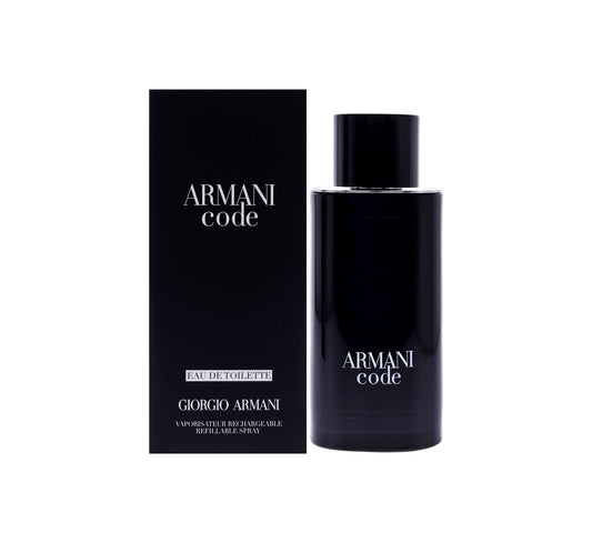 Giorgio Armani Armani Code EDT Spray Refillable 4.2 oz For Men