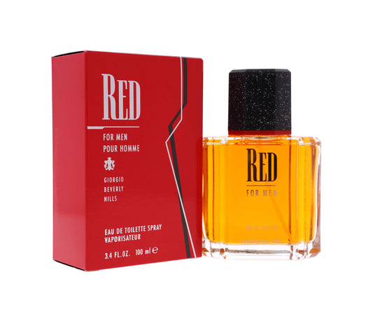 Giorgio Bev Hills Mens Beverly Red for Men EDT 100ml Spray