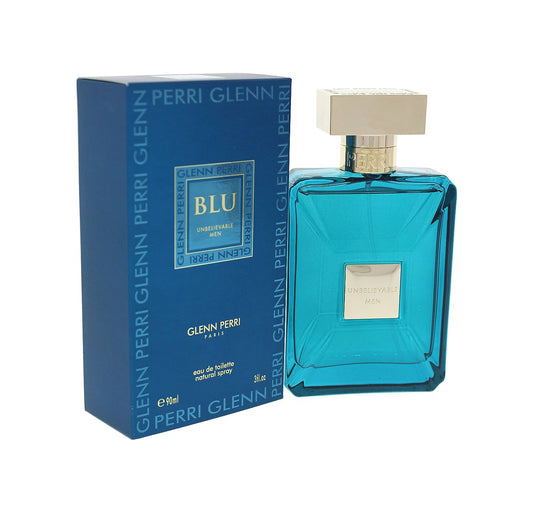 Glenn Perri Blu Unbelievable EDT SPRAY 3 OZ for MEN