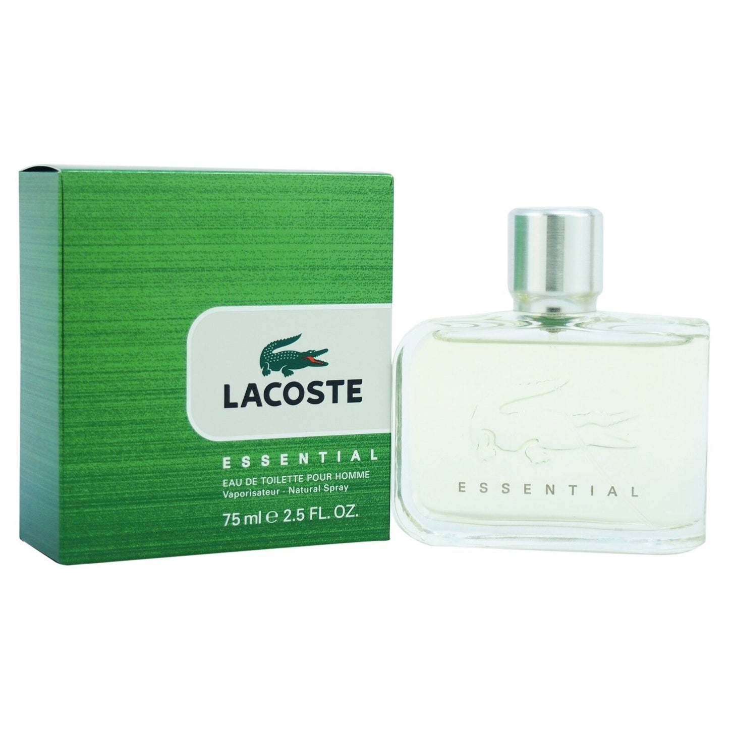 Lacoste Men's Essential Eau De Toilette, 2.5 Oz