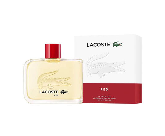 Lacoste Red EDT Spray 4.2 oz For Men