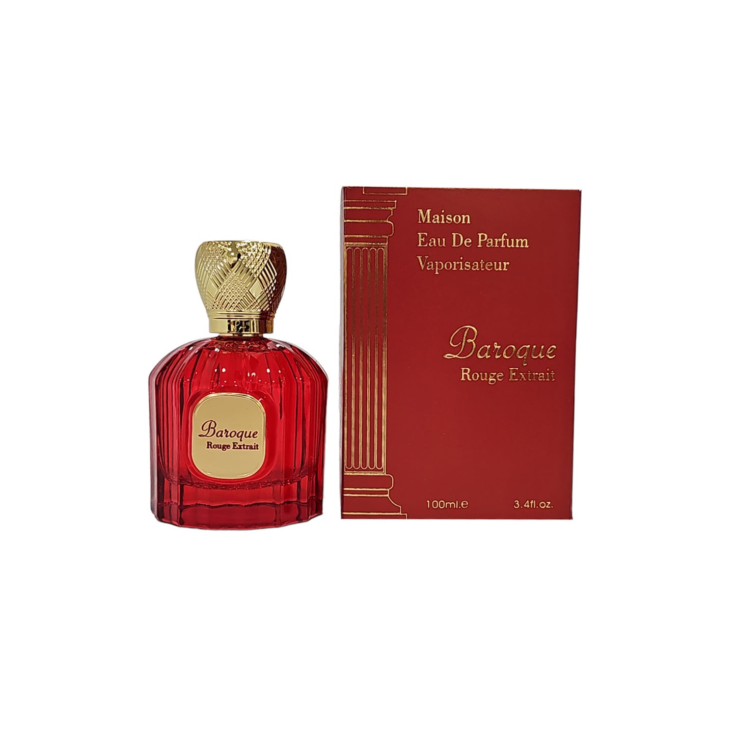 Maison Alhambra Baroque Rouge Extrait EDP Spray 3.4 oz For Women