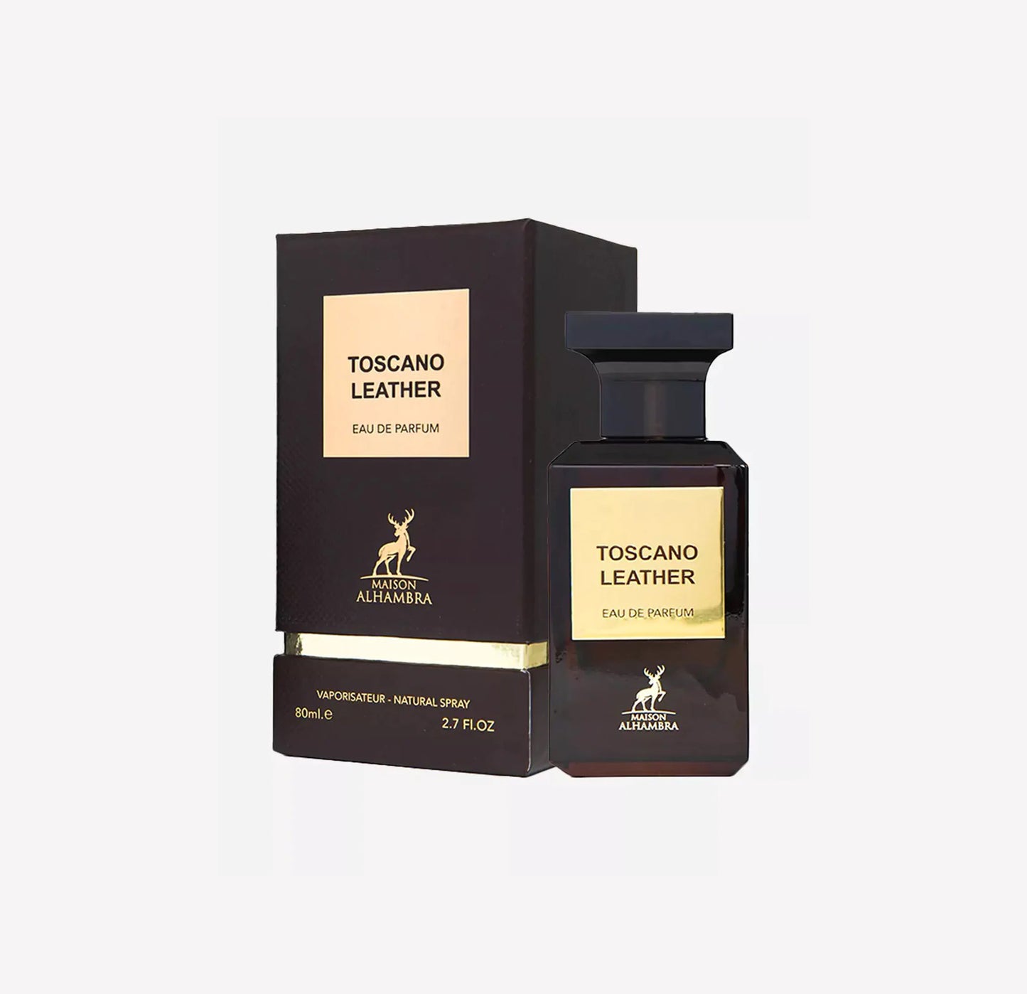 Maison Alhambra Toscano Leather EDP Spray 2.7 oz  For Men