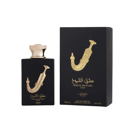 Pride Ishq Al Shuyukh Gold by Lattafa EDP Spray 3.4 Oz For Men