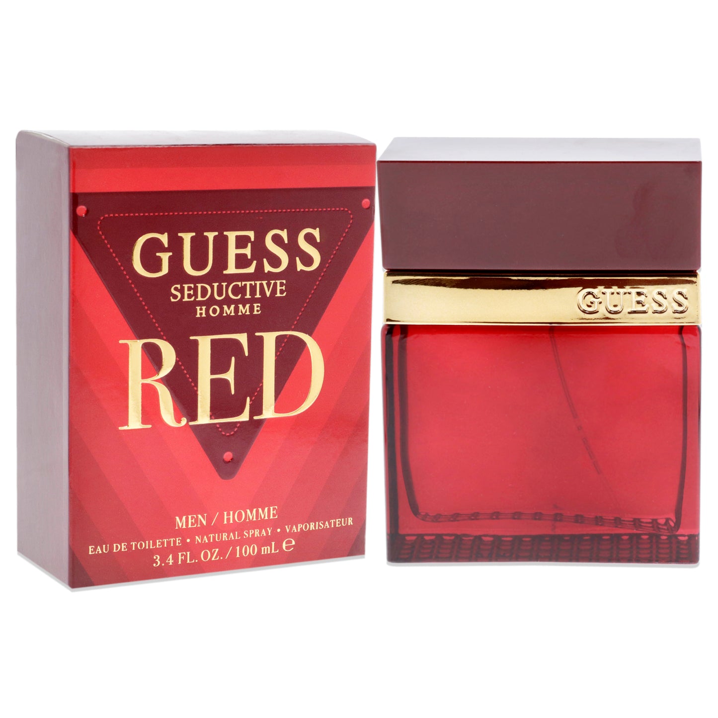 Seductive Homme Red by Guess edt 3.4 fl