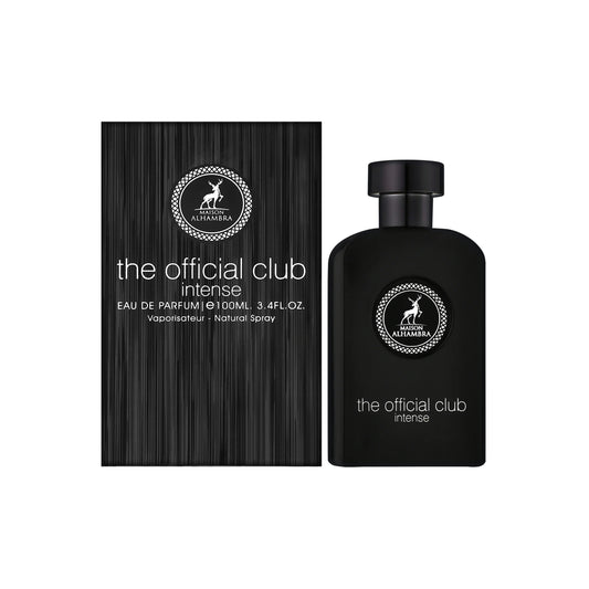 The Official Club Intense by Maison Alhambra EDP Spray 3.4 oz For Men