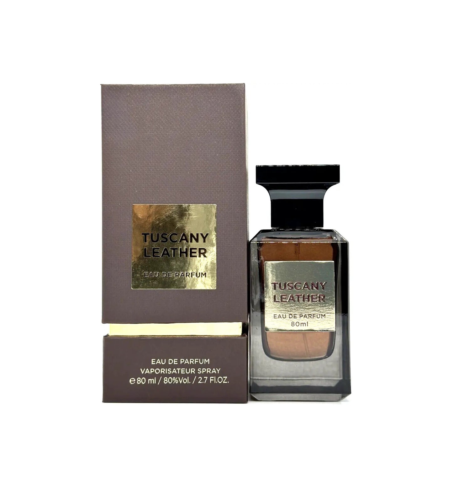 Tuscany Leather by Fragrance World EDP Spray 2.7 Oz For Women