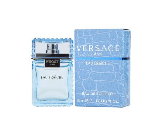 Versace Man Eau Fraiche EDT Spray 0.17 oz For Men