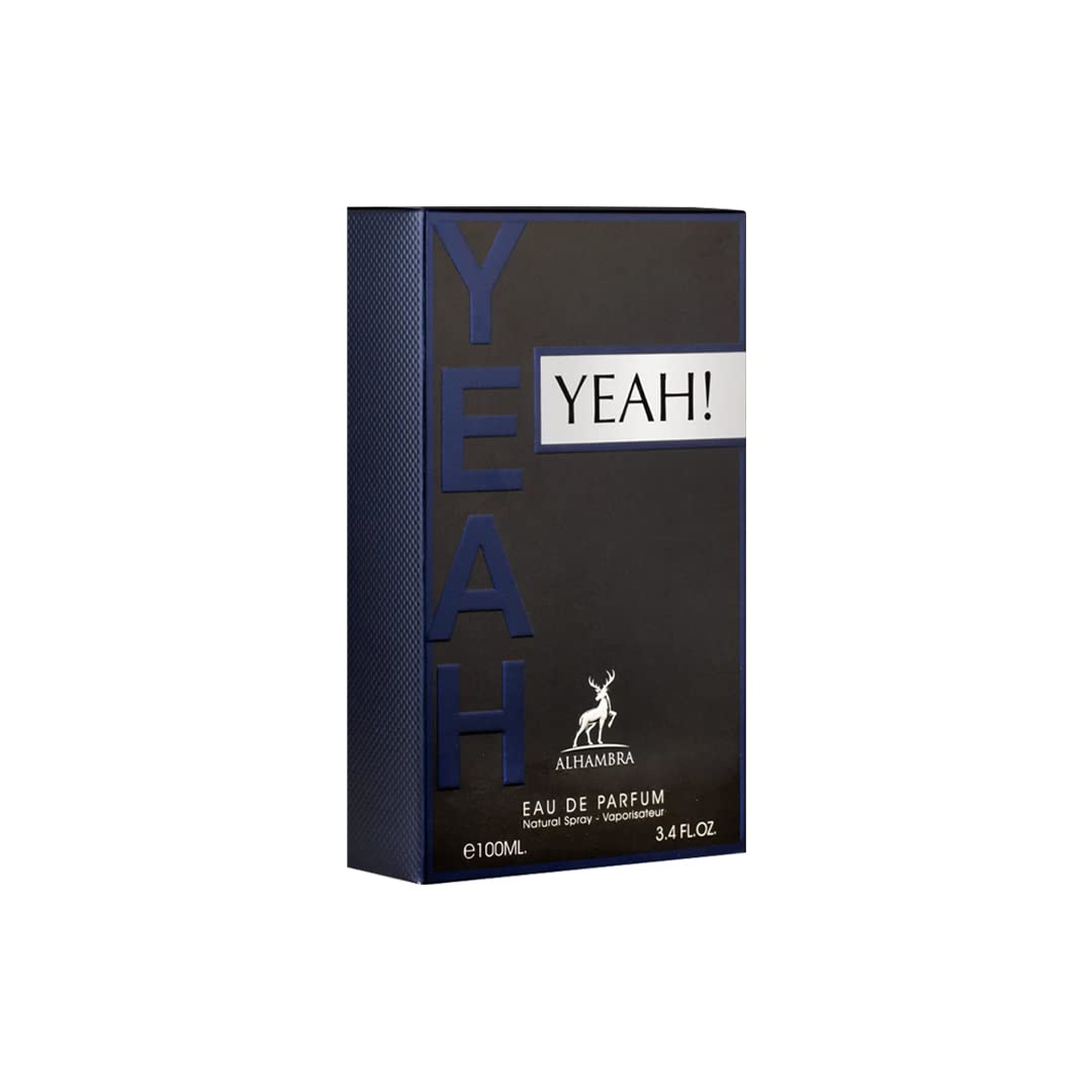 Yeah! By Maison Alhambra EDP Spray 3.4 oz For MEN